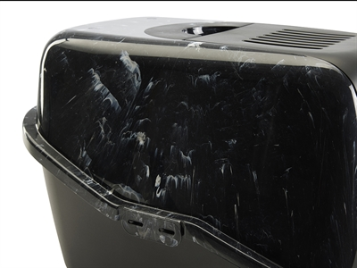Toilethuis Marble Zwart 56x39x38.5cm 3