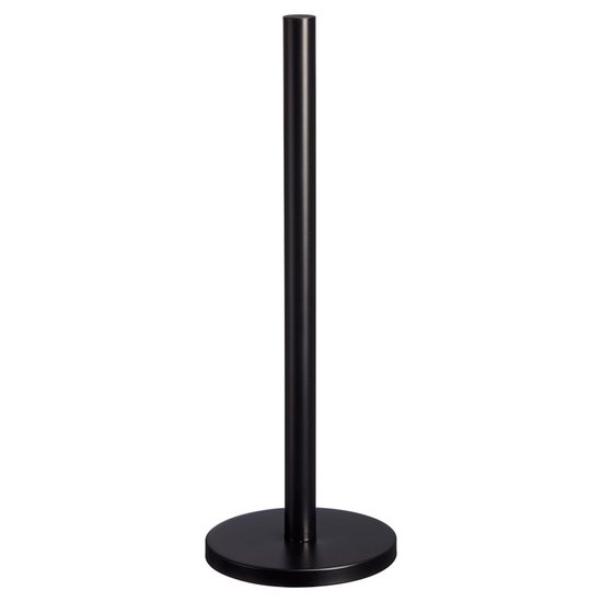 Toiletrolhouder 55 cm Rvs/zwart