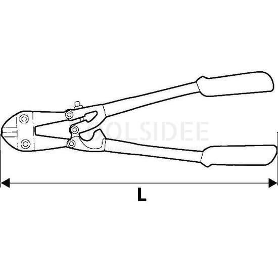 Topex Boutenschaar 450 mm 3