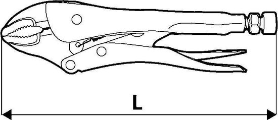 Topex Griptang 225 mm 6