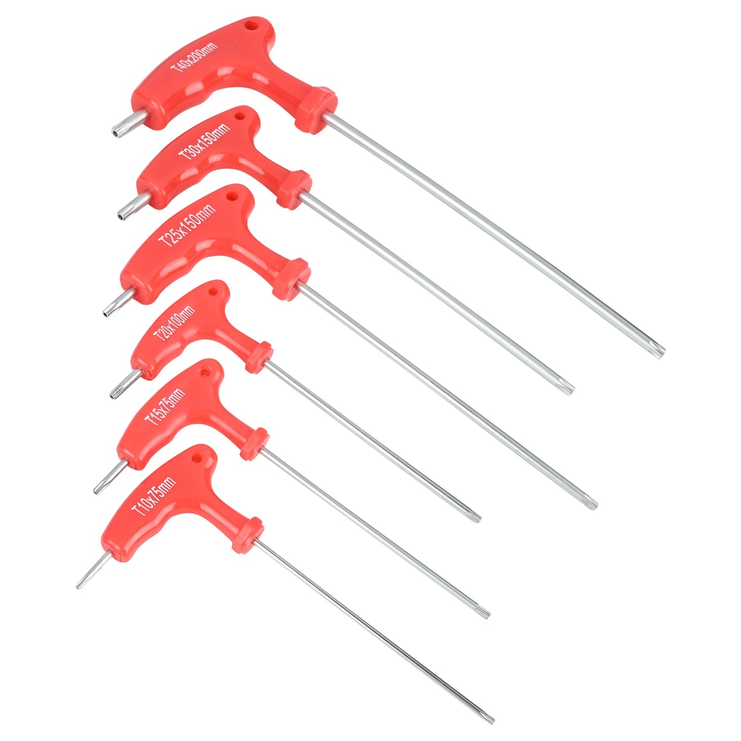 Torx T-Sleutel Set 6dlg 3