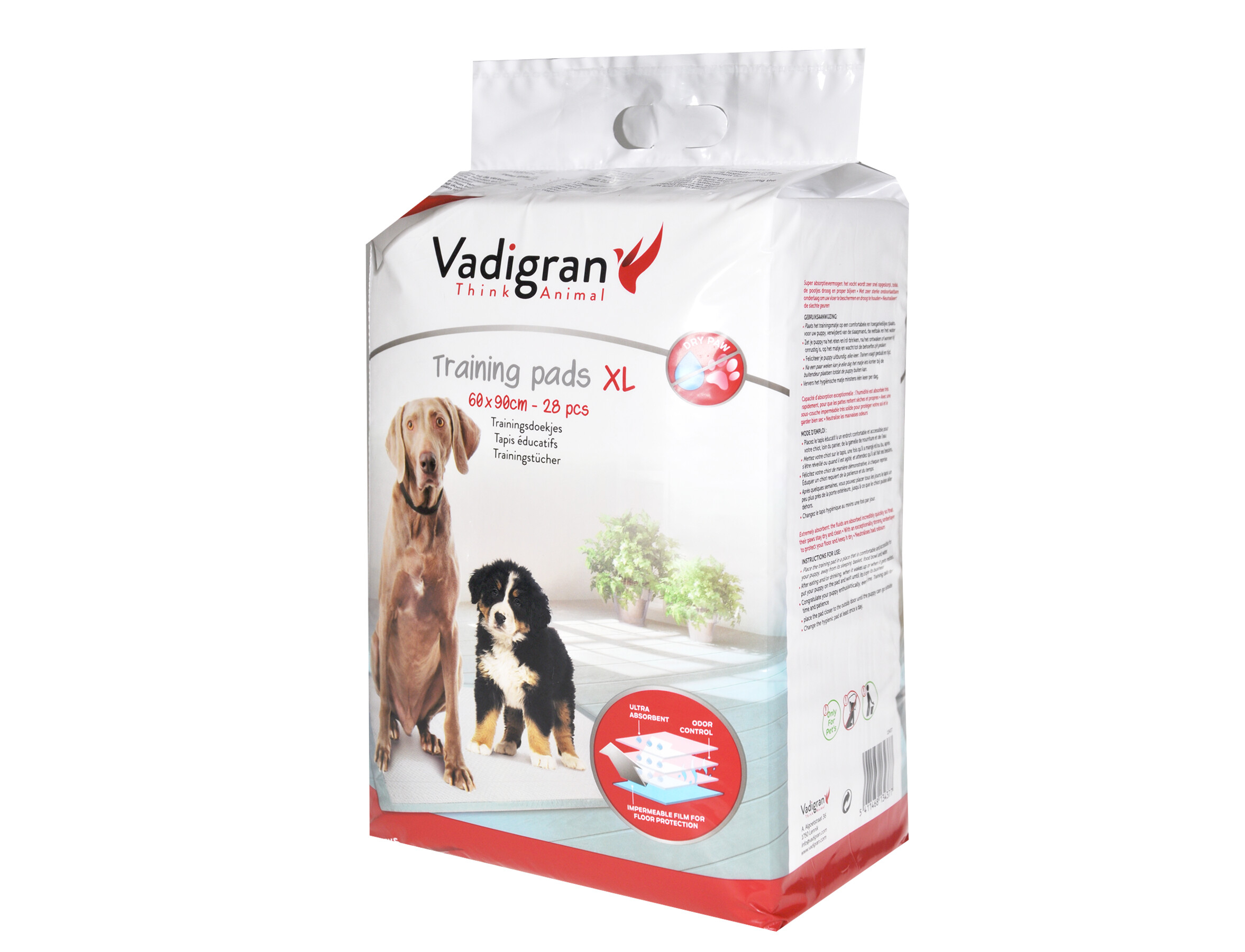 Trainingsdoekjes Hond X Large 60x45