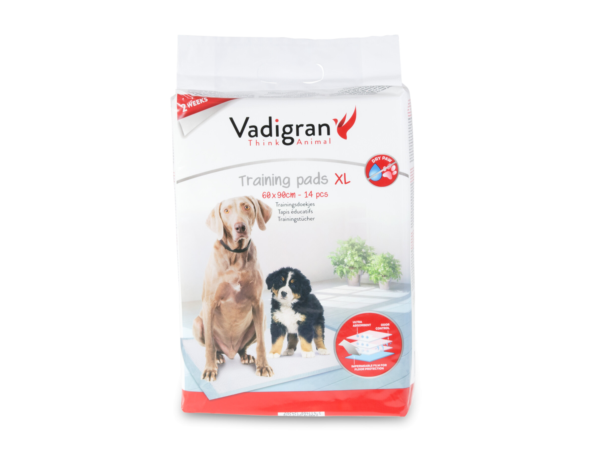 Trainingsdoekjes Hond X Large 60x90 2