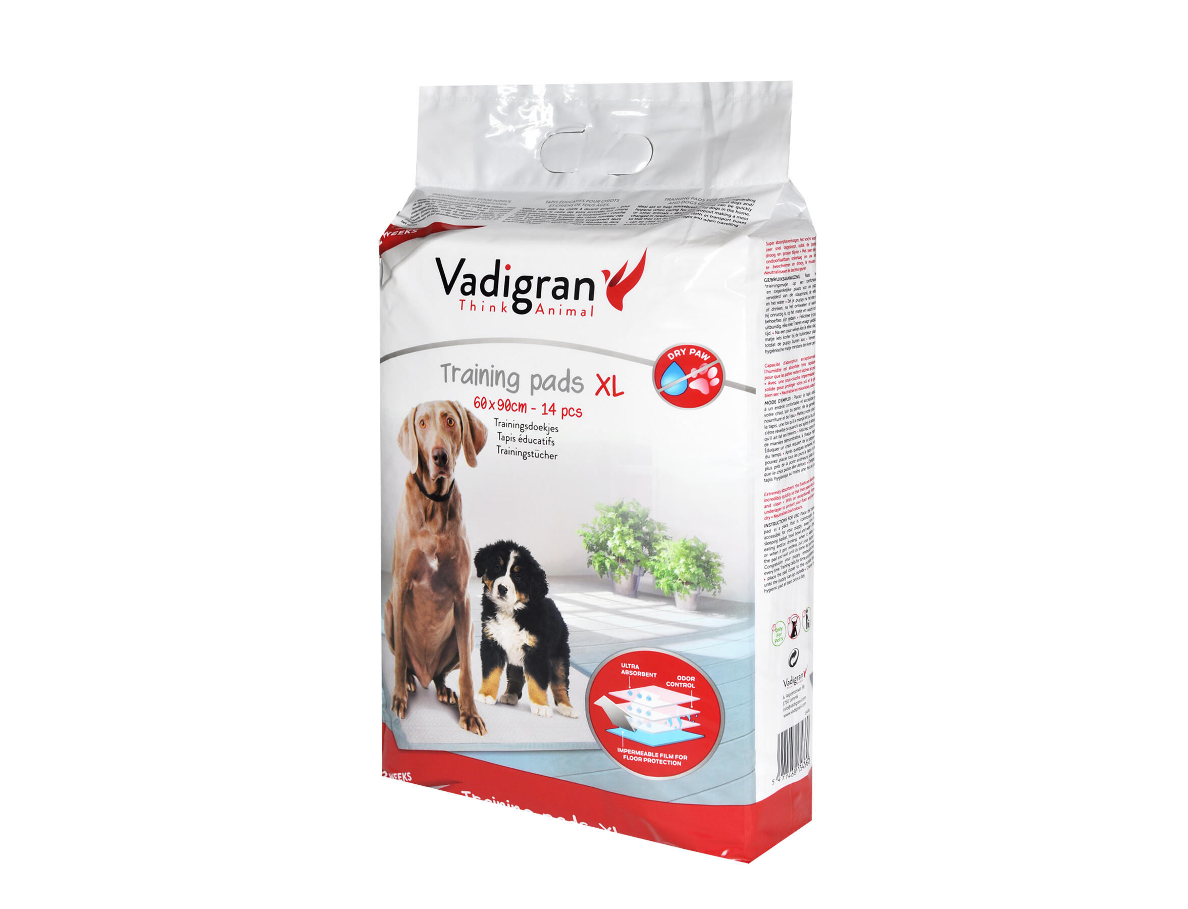 Trainingsdoekjes Hond X Large 60x90