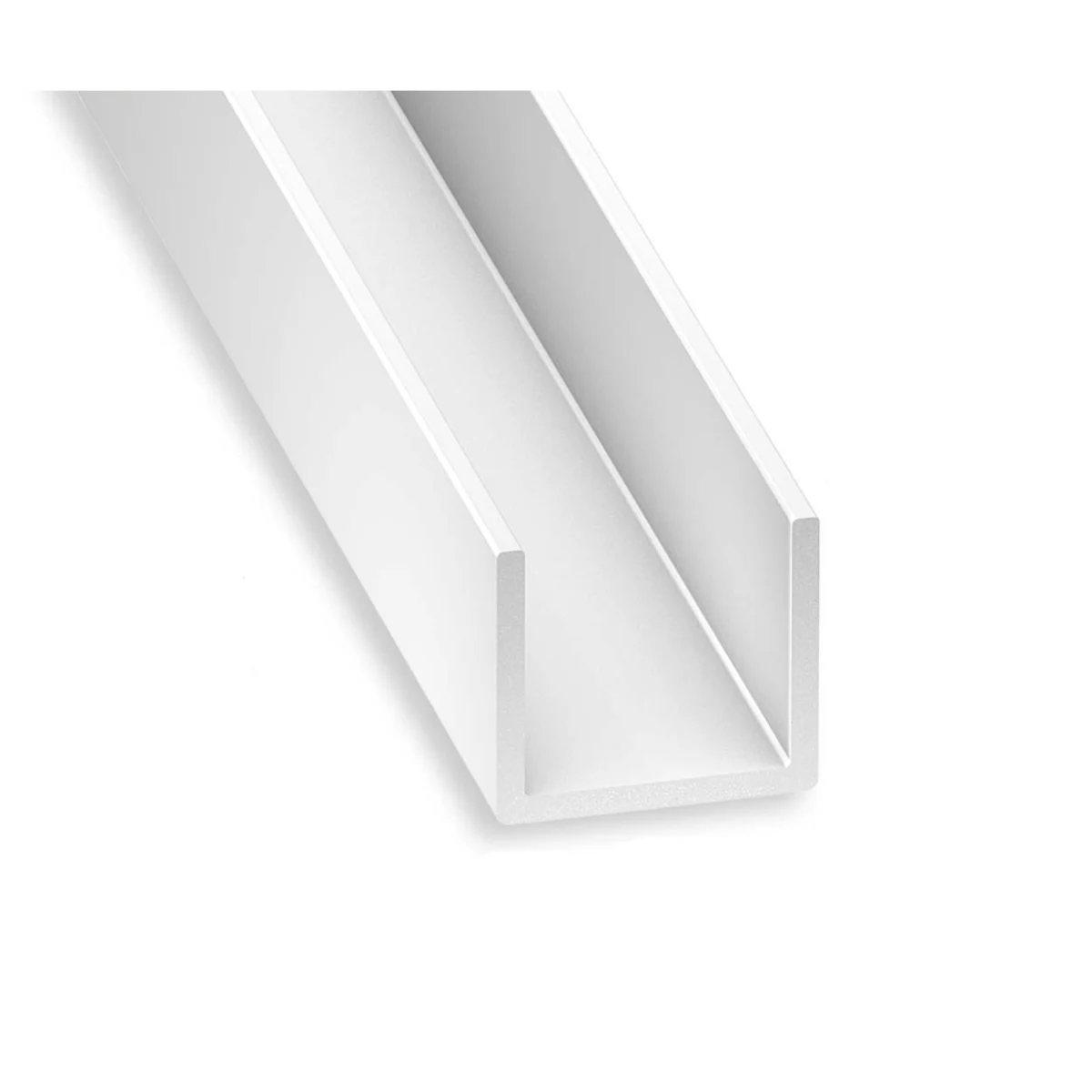 U Profiel Pvc Wit 18x10x16x1mm 1 m