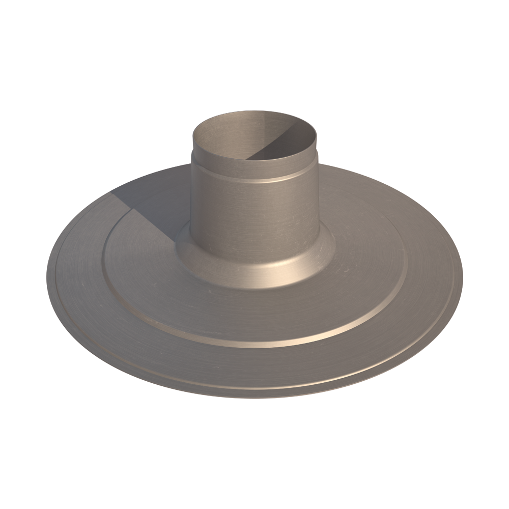 Ubbink Alu Plakplaat 131 mm Hoogte 15 cm 2