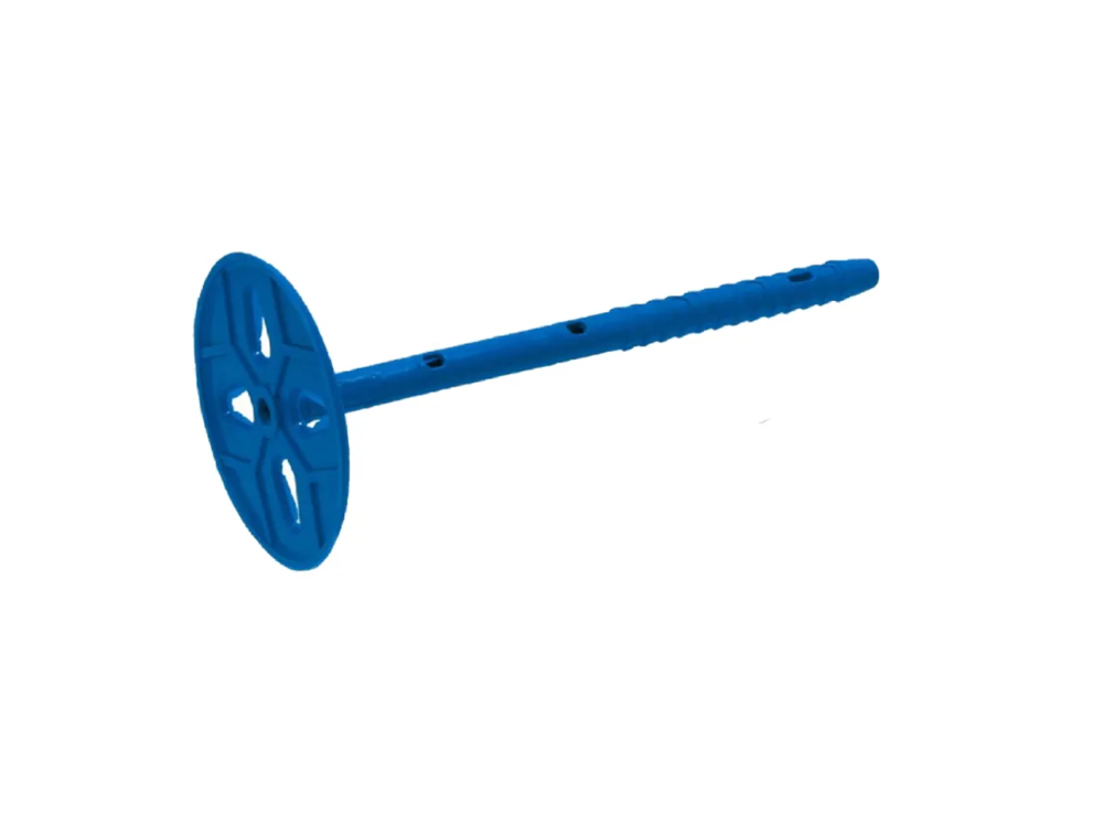 Uni-Perfopluggen, Nyl.blauw 160x8mm