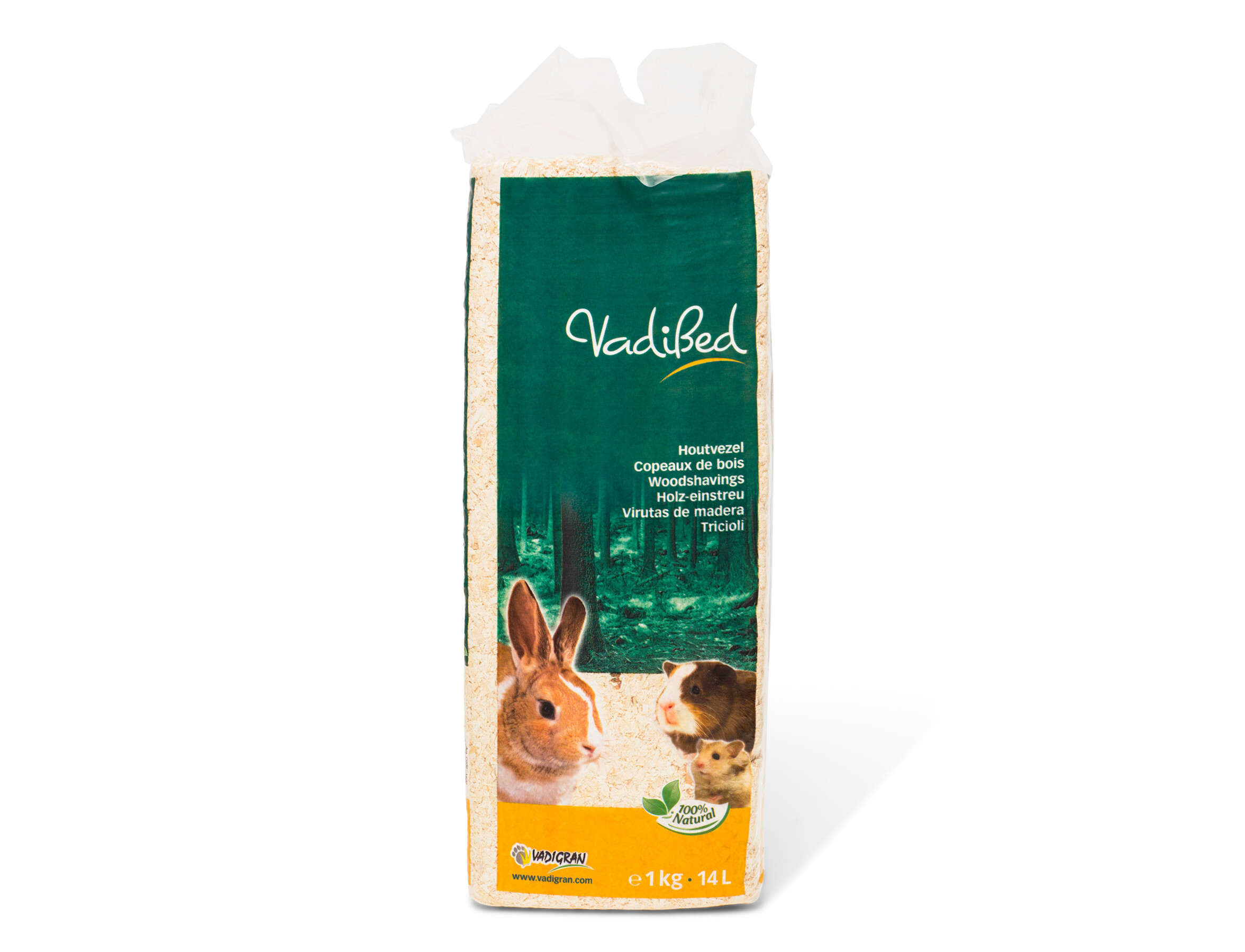 Vadibed Houtvezel 14 l 1 kg 2