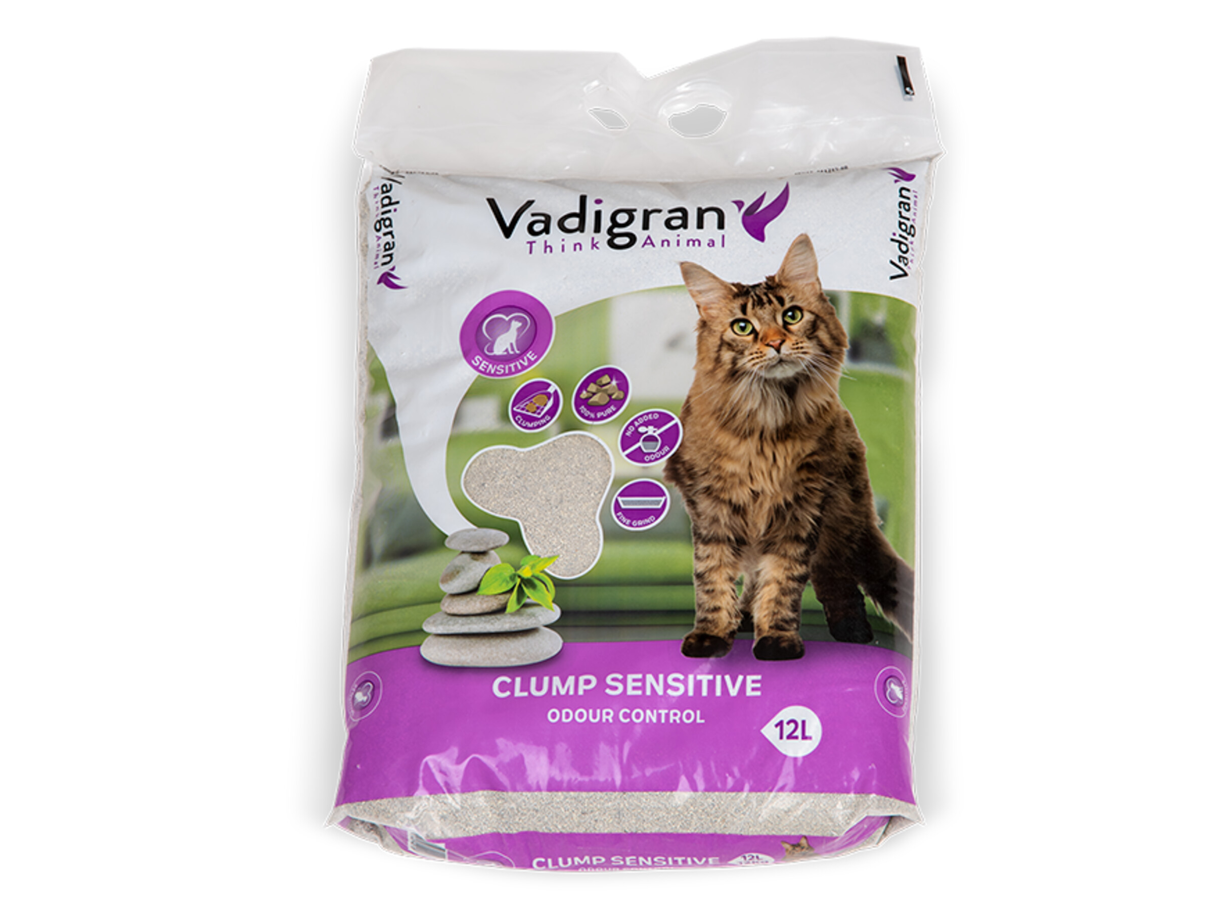 Vadigran Cat Litter Bentonite Sensetive 12 kg 5