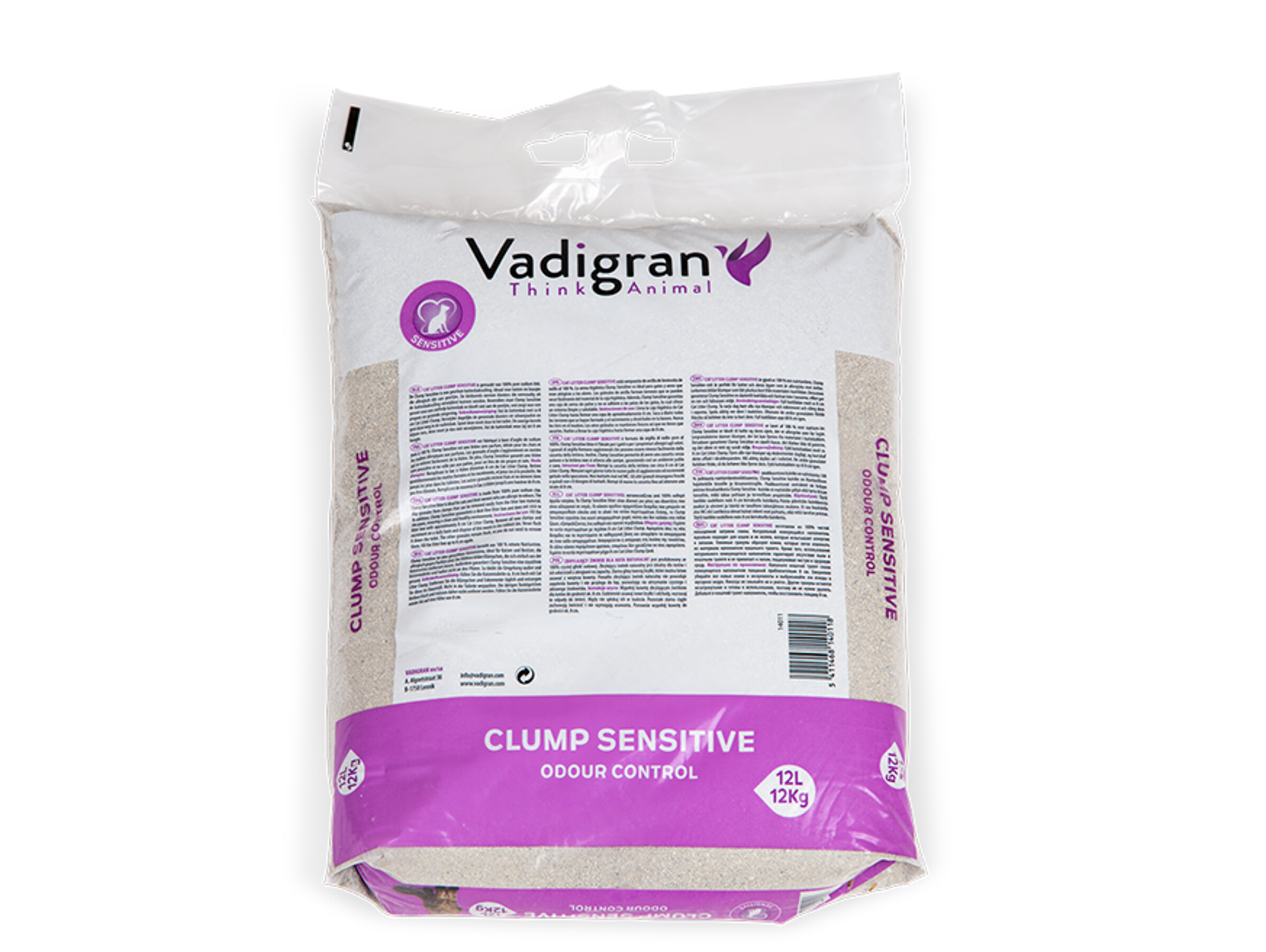 Vadigran Cat Litter Bentonite Sensetive 12 kg 6