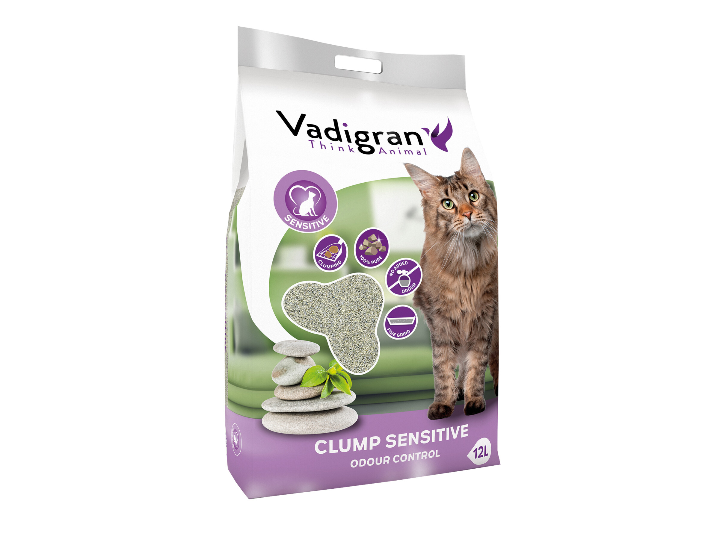 Vadigran Cat Litter Bentonite Sensetive 12 kg