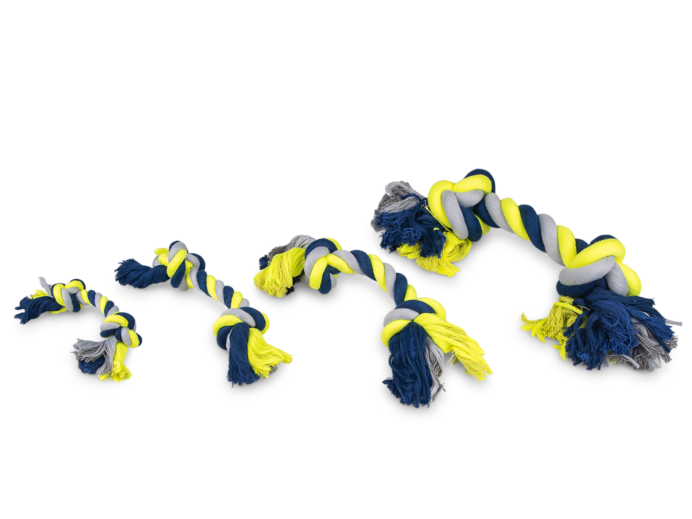 Vadigran Koord 2 Knopen Blauw-Geel 270 g 36 cm 2
