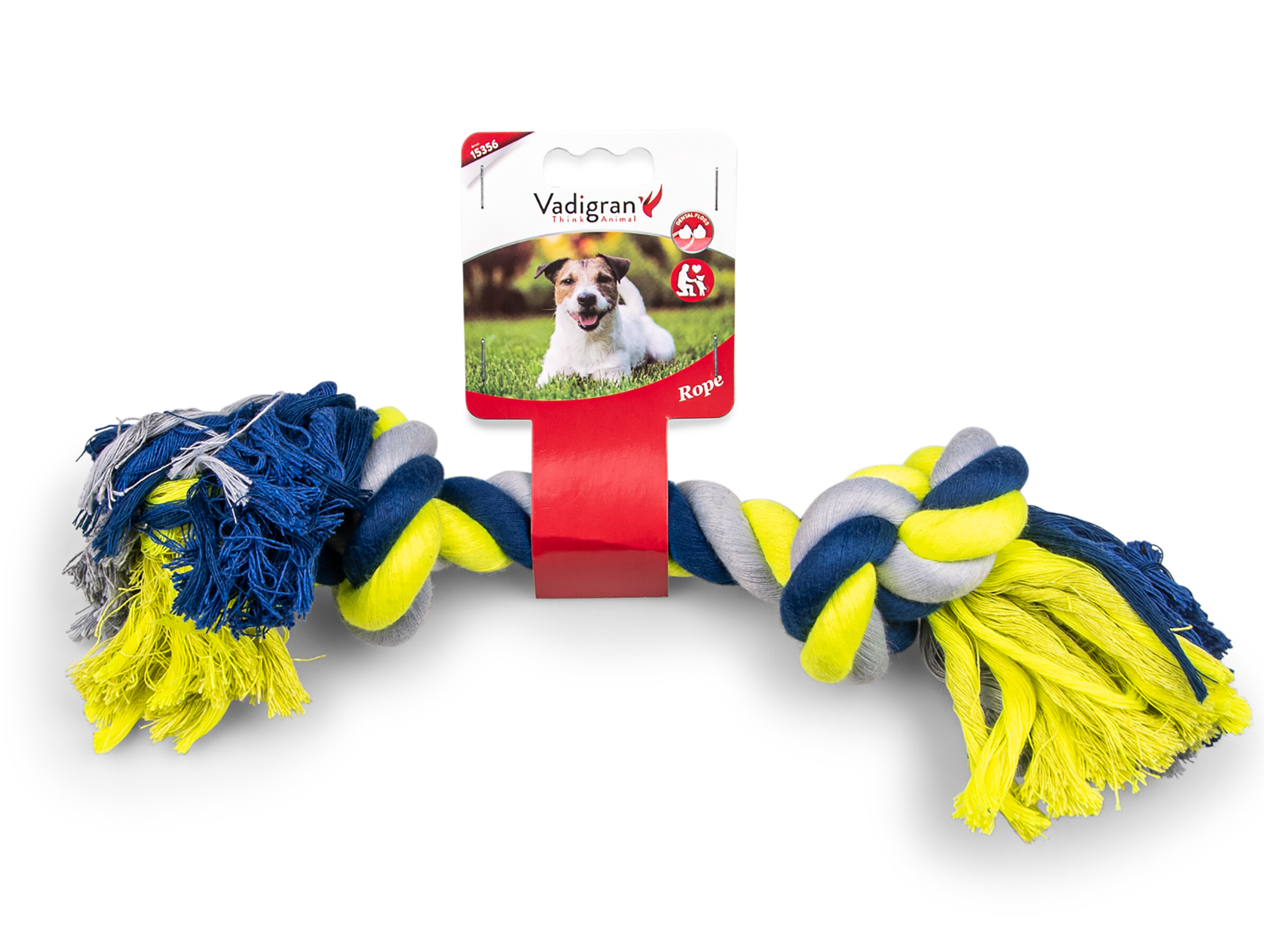 Vadigran Koord 2 Knopen Blauw-Geel 270 g 36 cm 3