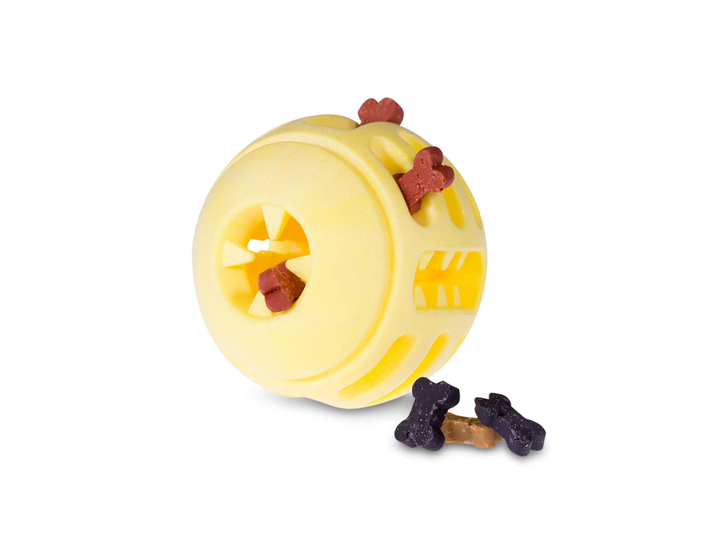 Vadigran Speelgoed Hond Bal Vanilla 8 cm 4