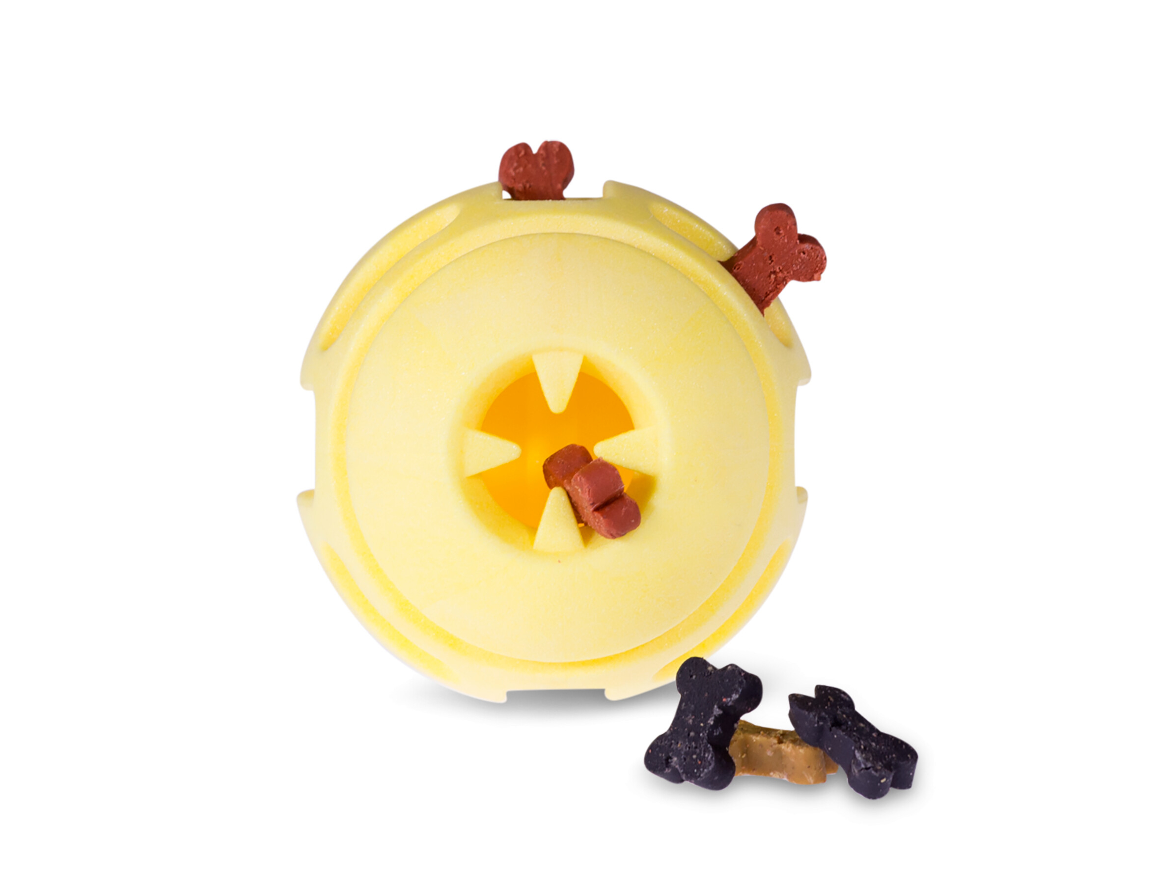 Vadigran Speelgoed Hond Bal Vanilla 8 cm 5