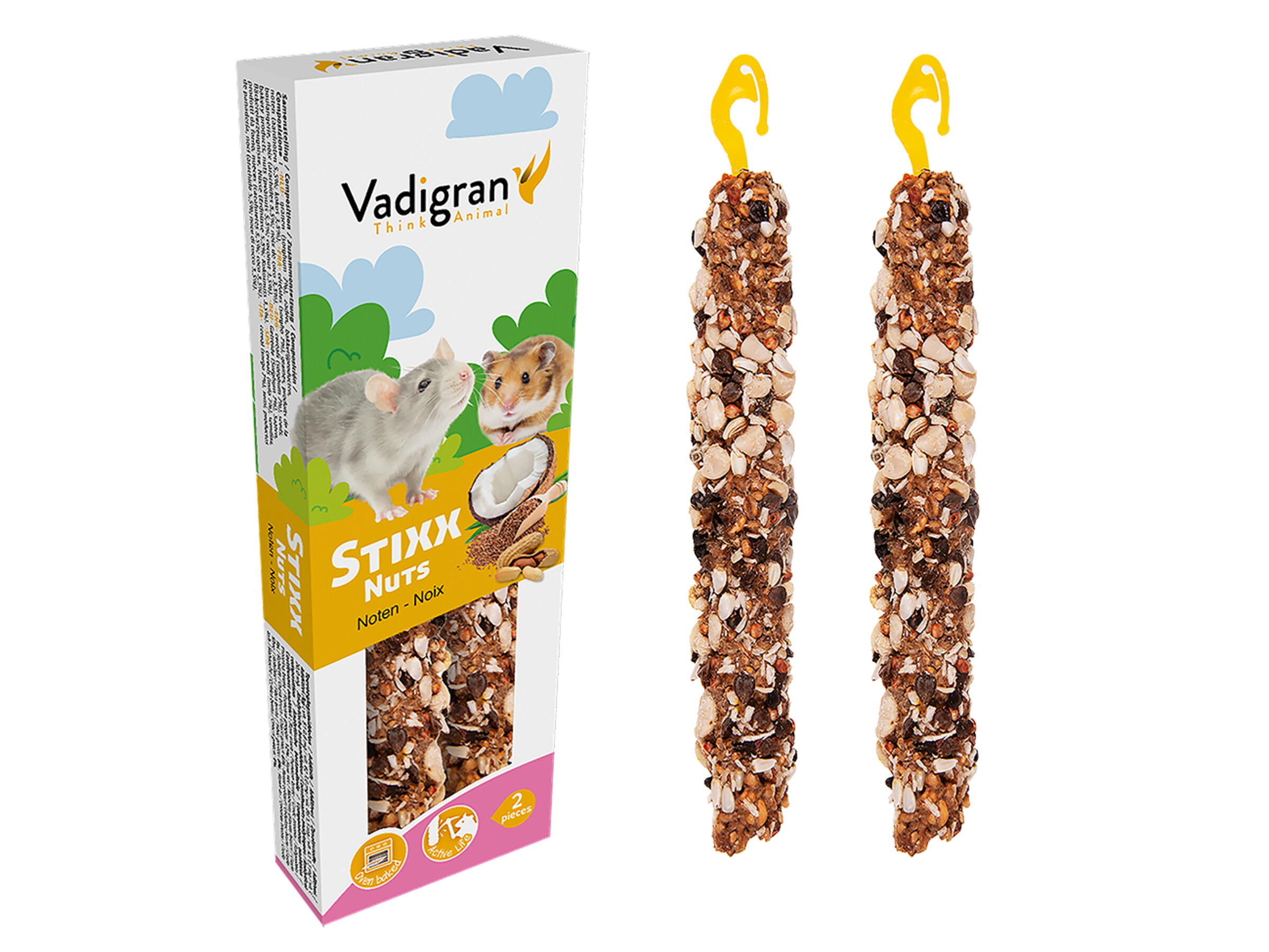Vadigran Stixx Hamster Noten 115gr 2