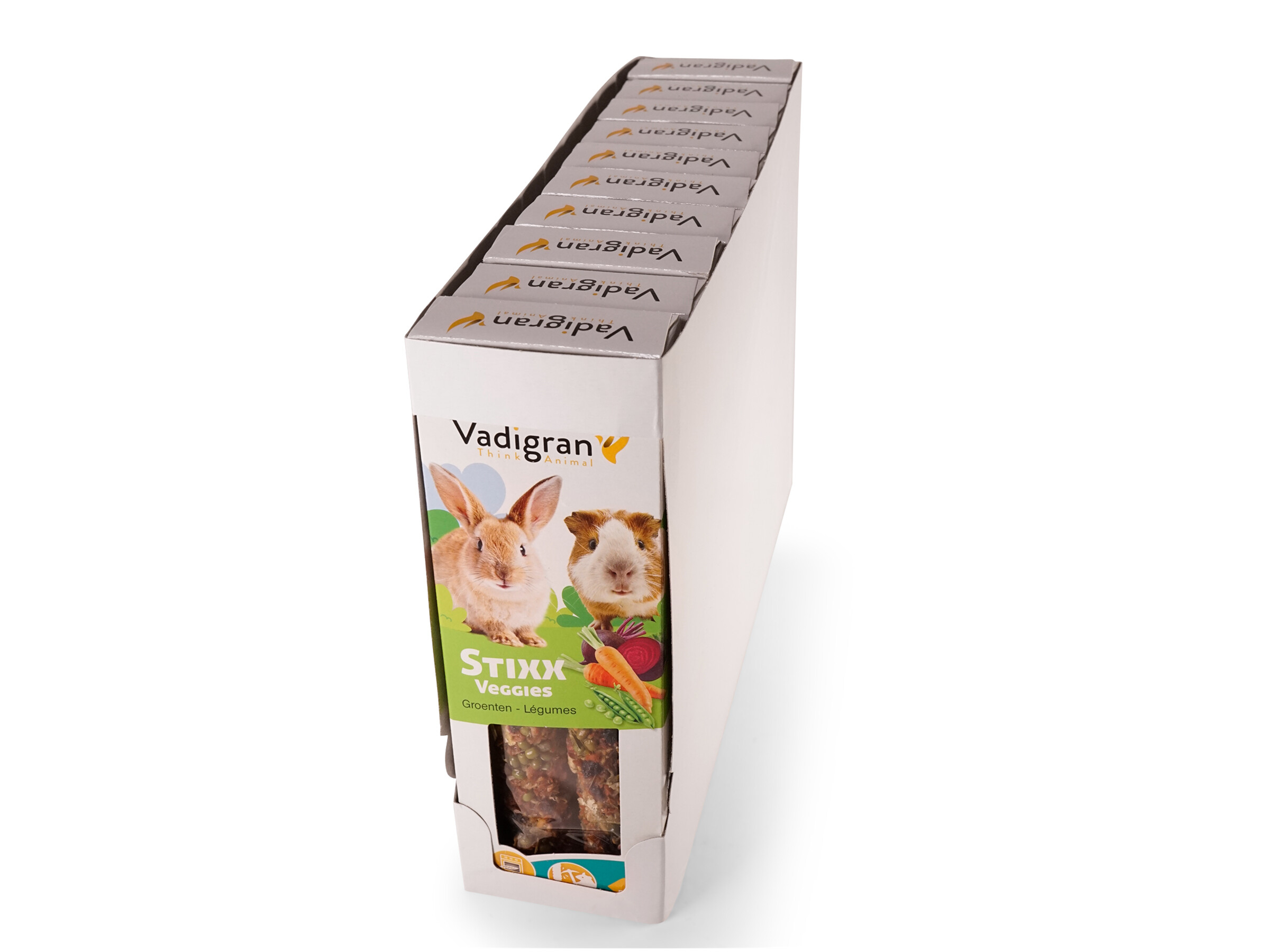 Vadigran Stixx Konijn Cavia Veggies 115gr 4