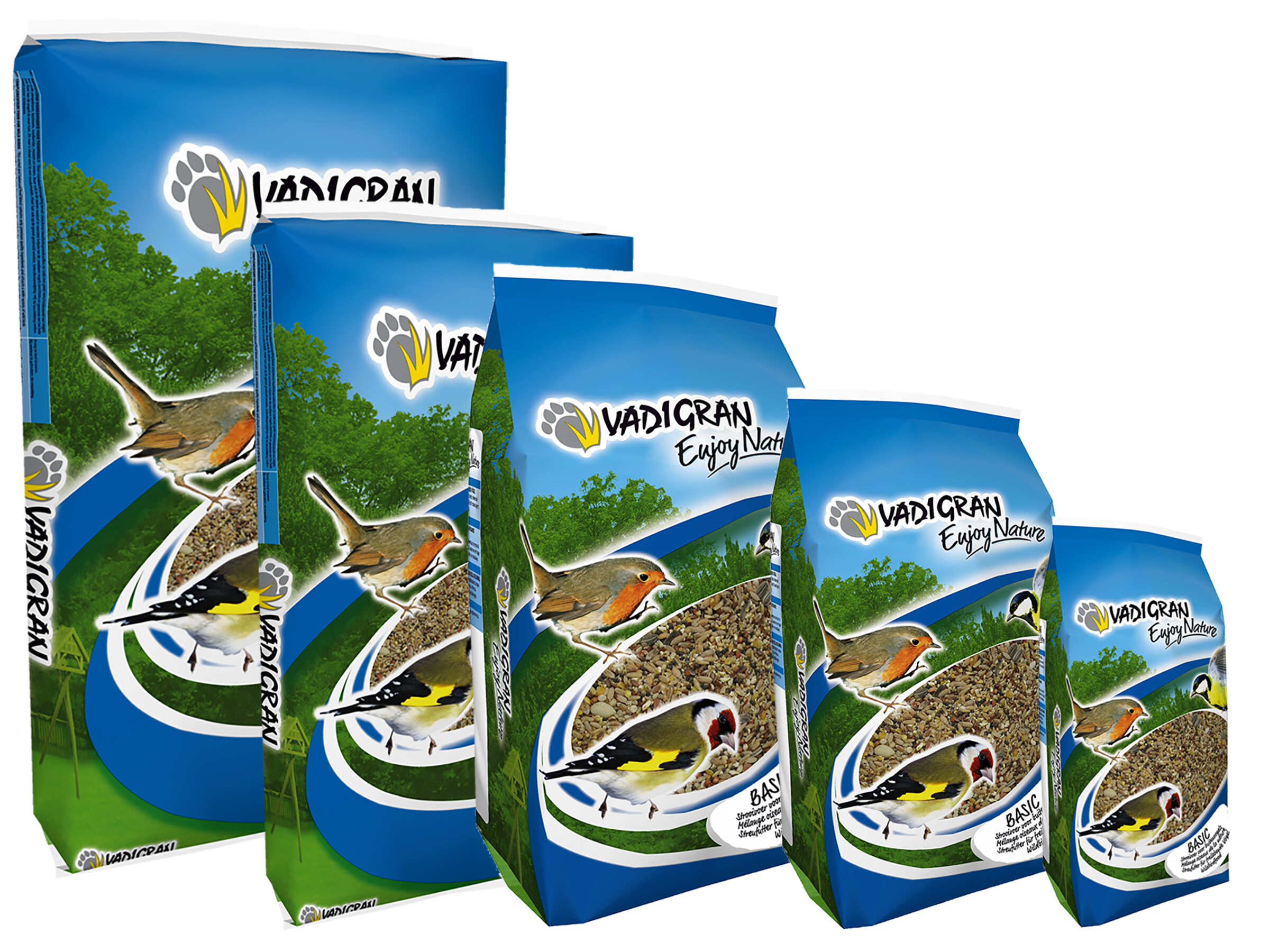 Vadigran Strooivoer Buitenvogels 2.5 kg 2