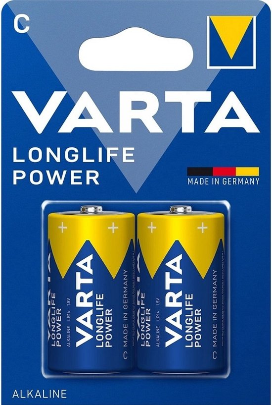 Varta Batterij C 2stuk
