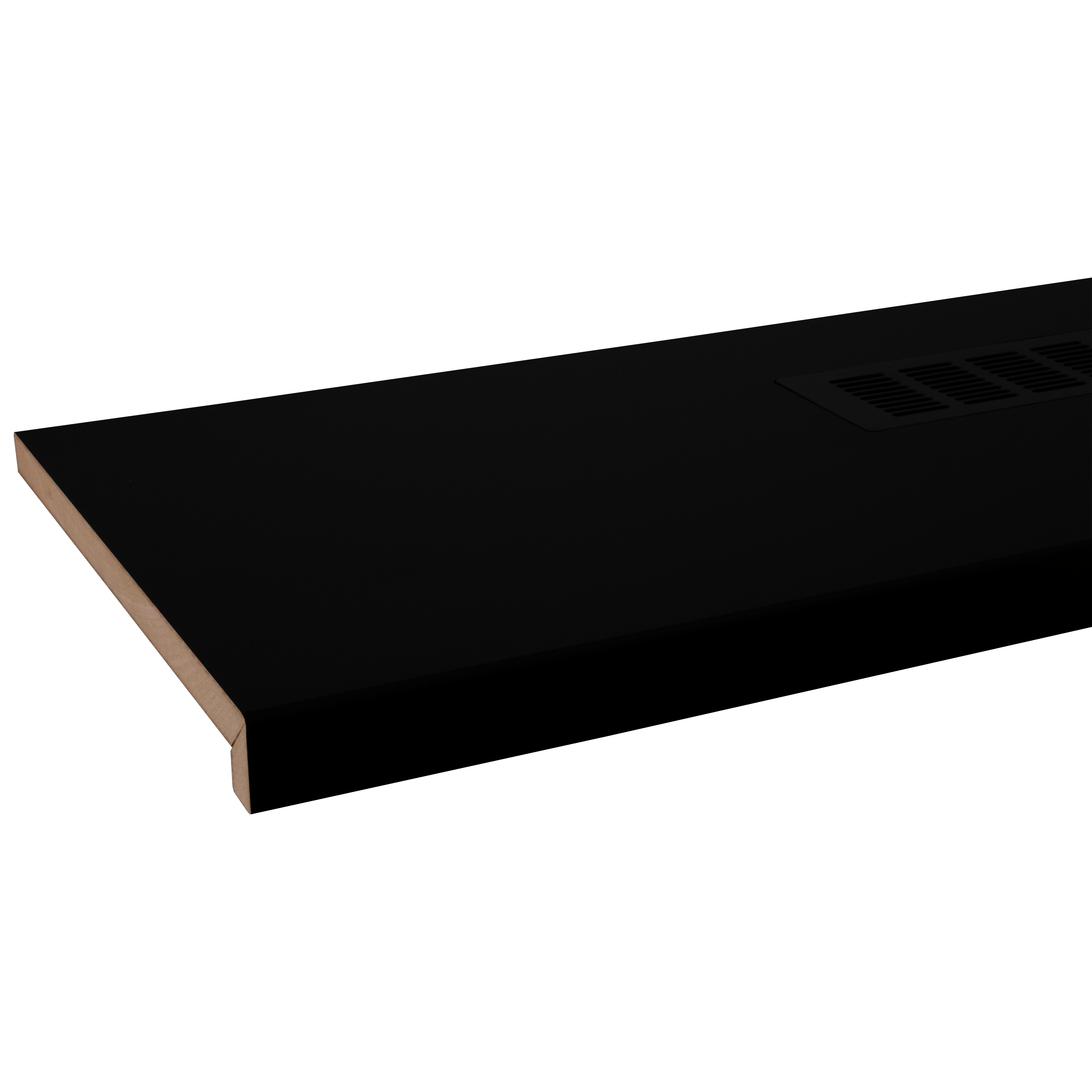 Vensterbank Zwart 36 mm 160x30cm 2