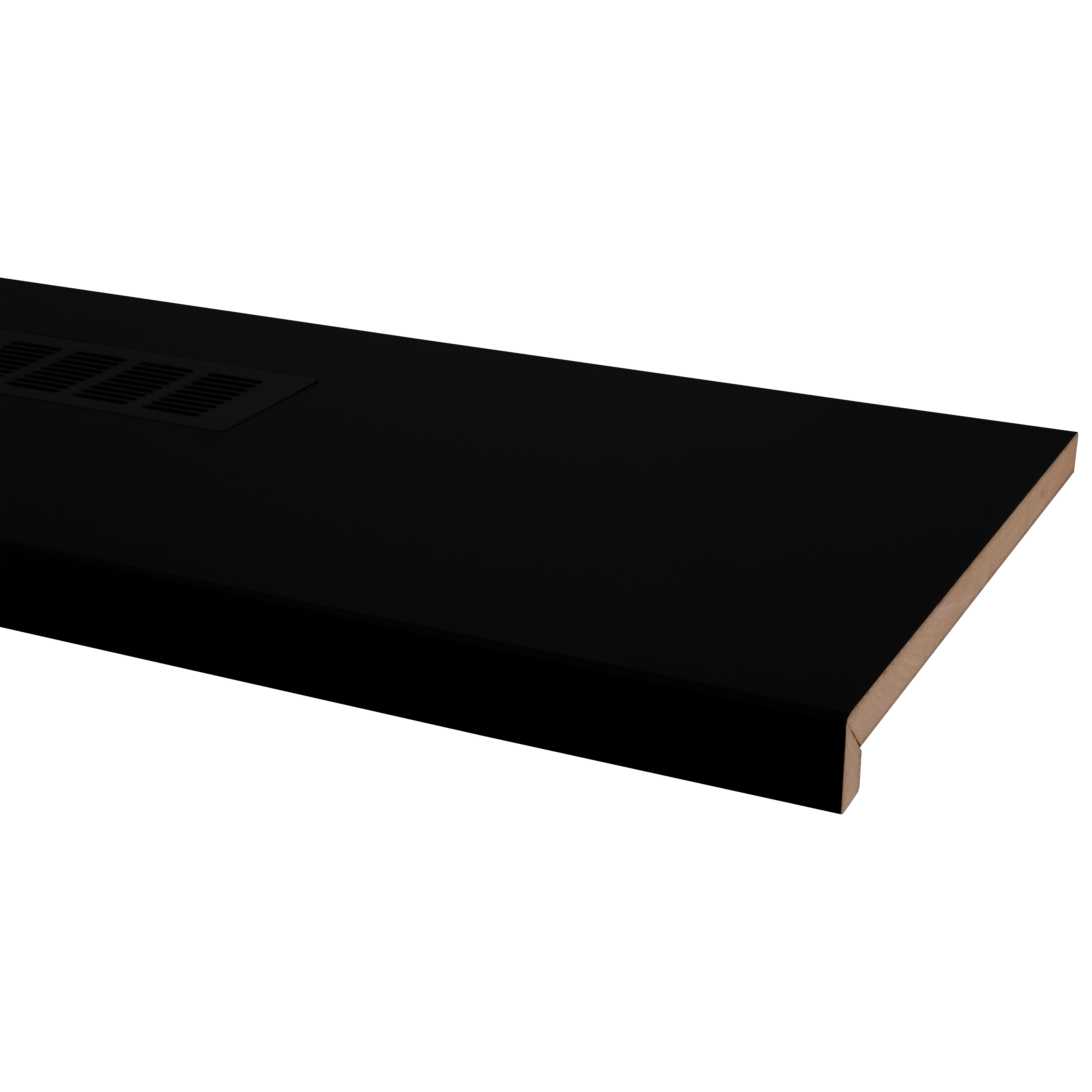 Vensterbank Zwart 36 mm 160x30cm