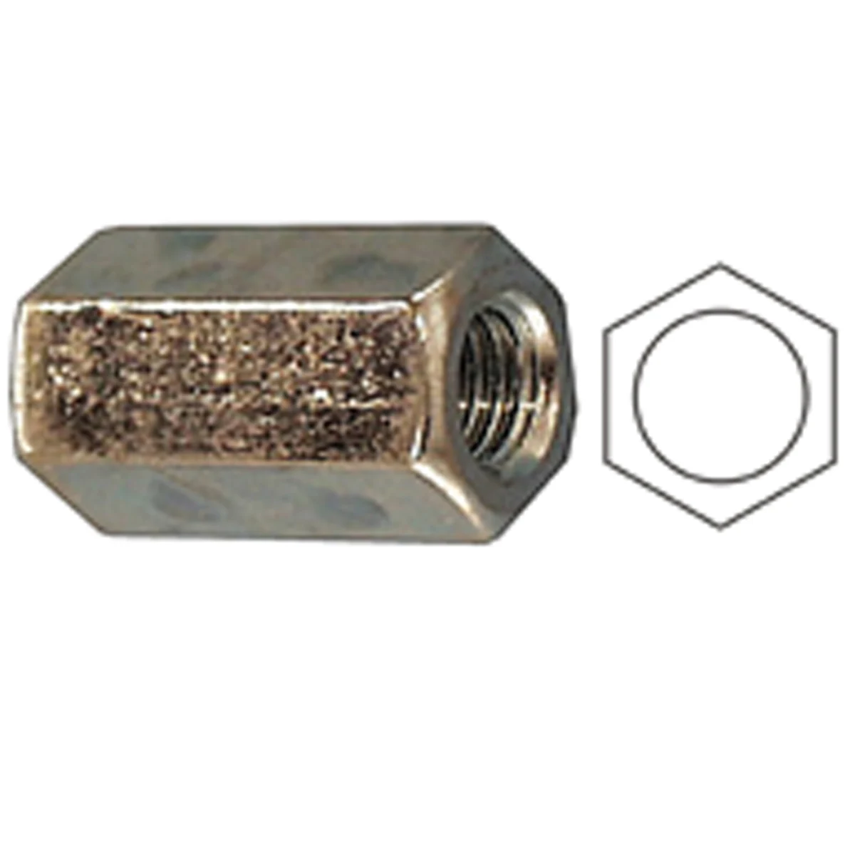 Verbindingsmoeren, Verzinkt M10 X 30 mm
