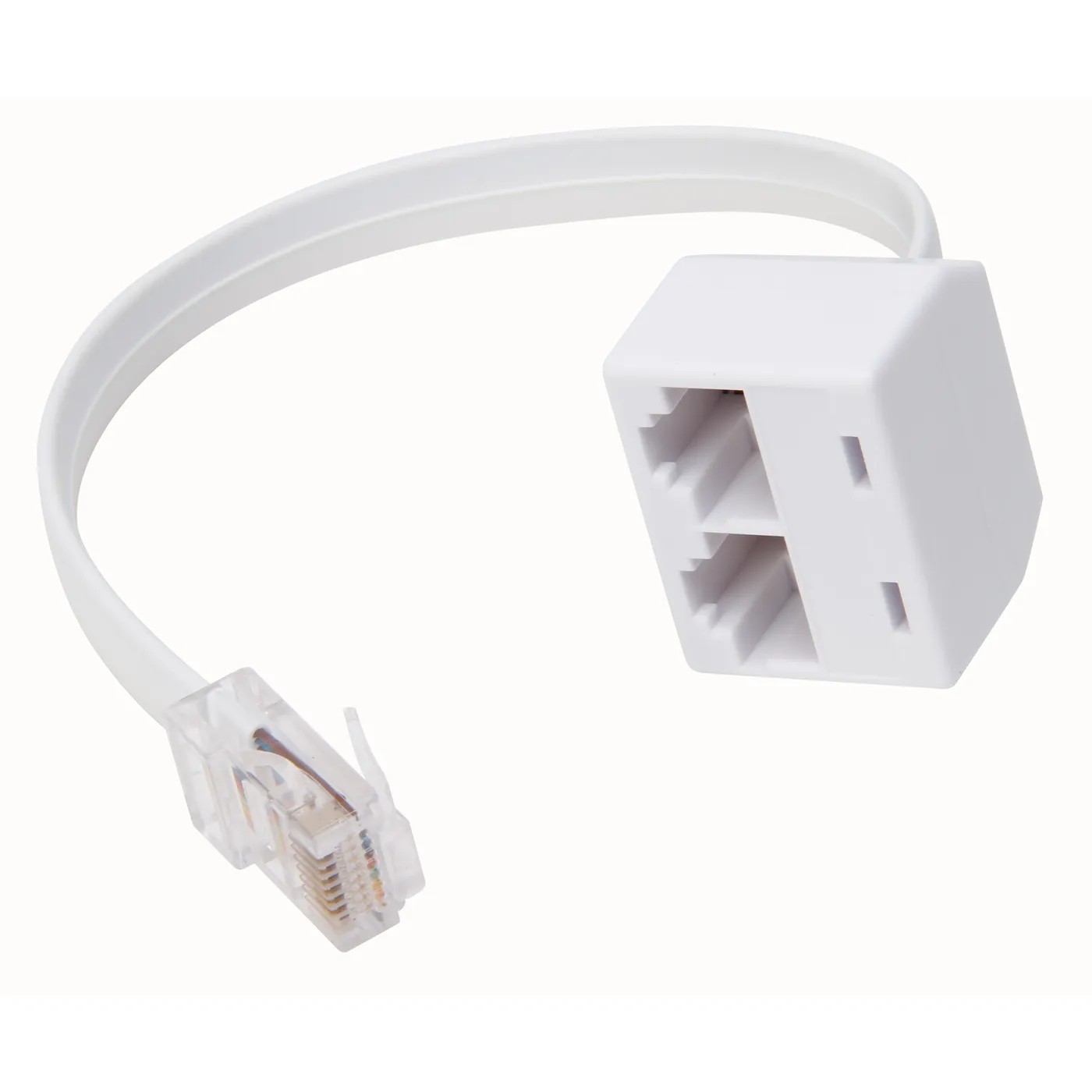 Verdeler 2-Weg 8polig Rj-45