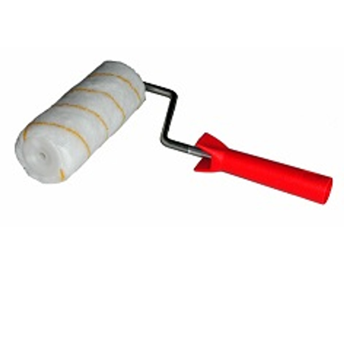 Verfrol 25 cm Geel Gestreept