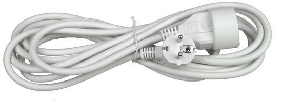 Verlengsnoer 5 m 16a/250v 3x1,5mm2 Wit 66714 3