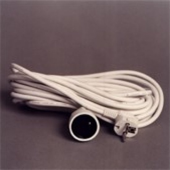 Verlengsnoer 5 m 16a/250v 3x1,5mm2 Wit 66714