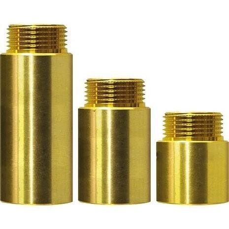 Verlengstuk 1/2mf 10 mm Messing 4