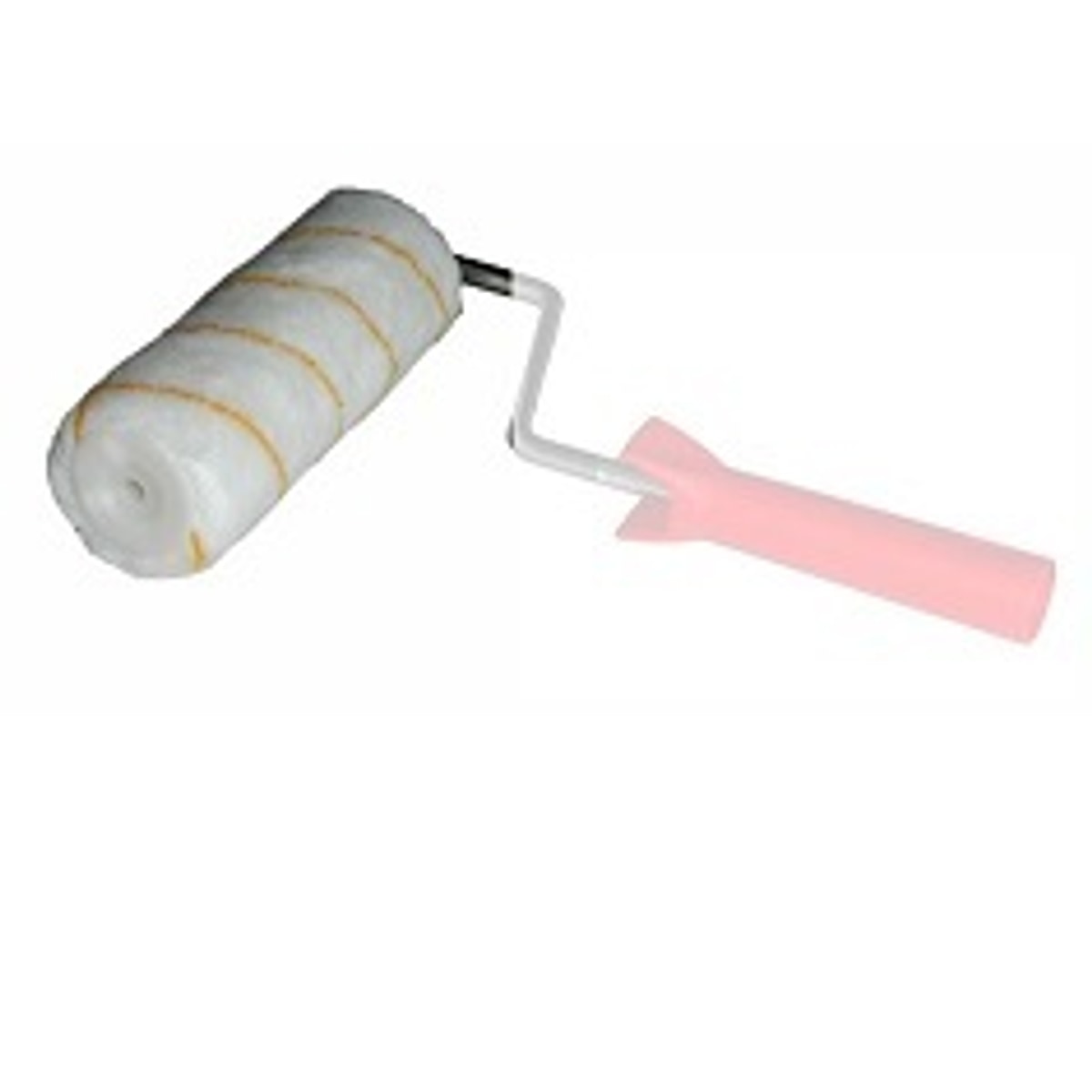 Vervangrol 25 cm Geel Gestreept