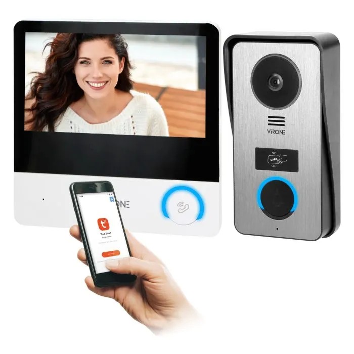 Virone Videofoon Set Wifi + Voedingsadapter
