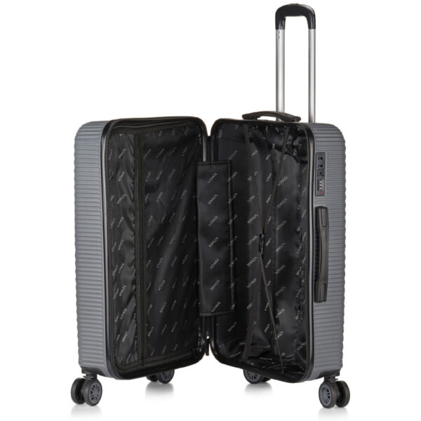 Voyage Reiskoffer Grijs Klein 51 l 3