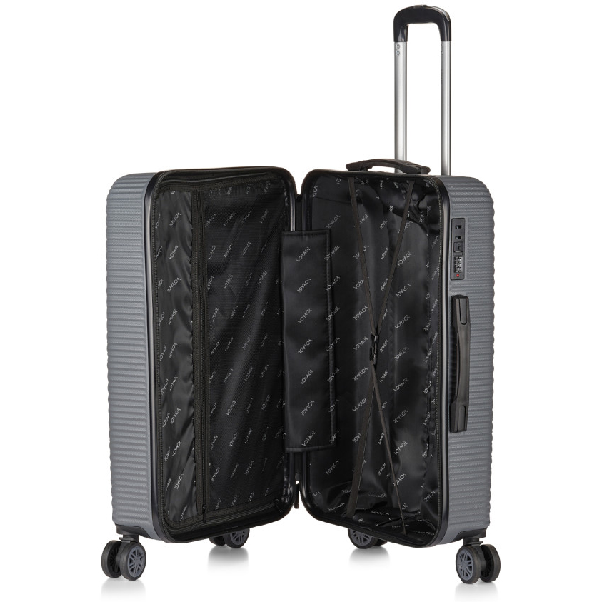 Voyage Reiskoffer Grijs Klein 51 l 4