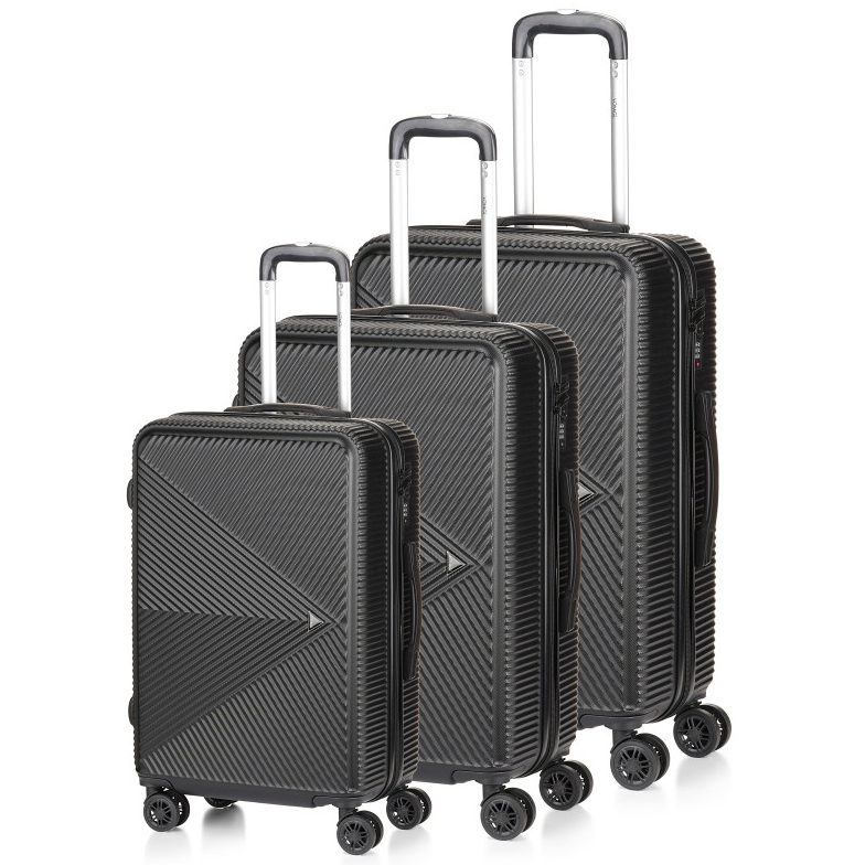 Voyage Reiskoffer Zwart Groot 113 l 2