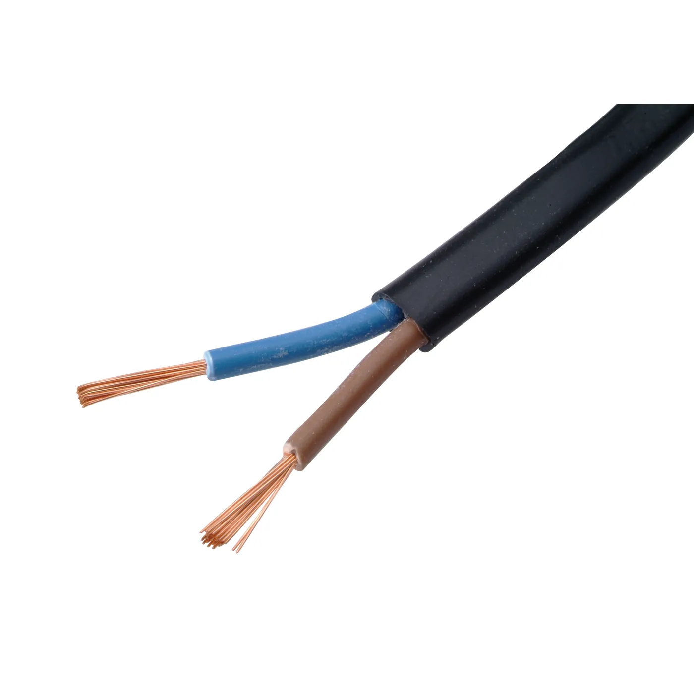 Vtlbp 2x0.75 Zwart 5 m
