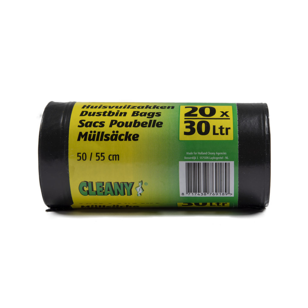 Vuilniszak Zwart 30 l