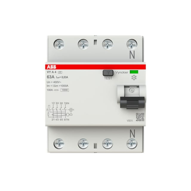 Vynckier 4p 63a 30ma Pn 2