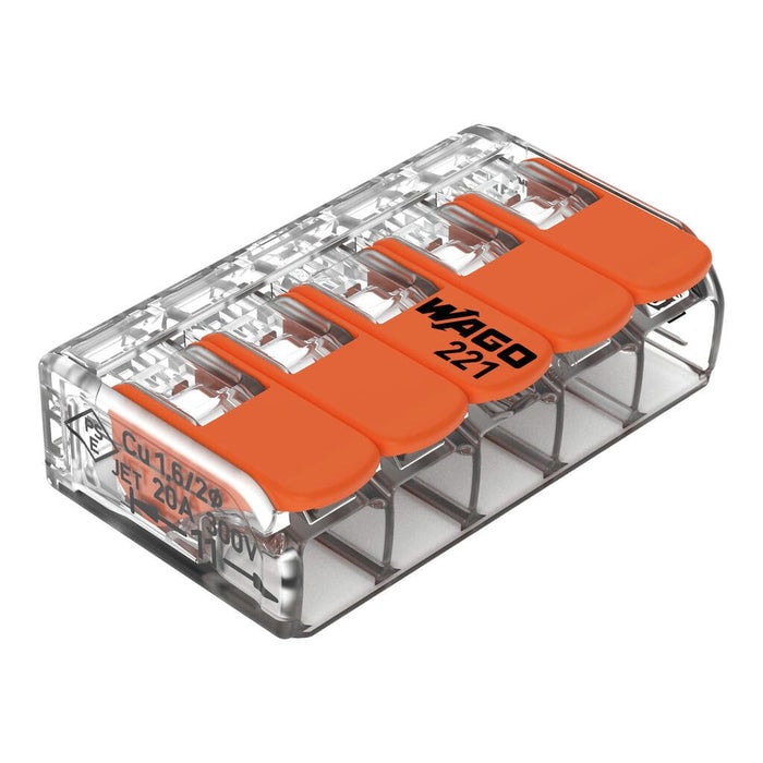 Wago Soepel 5p 4 mm²
