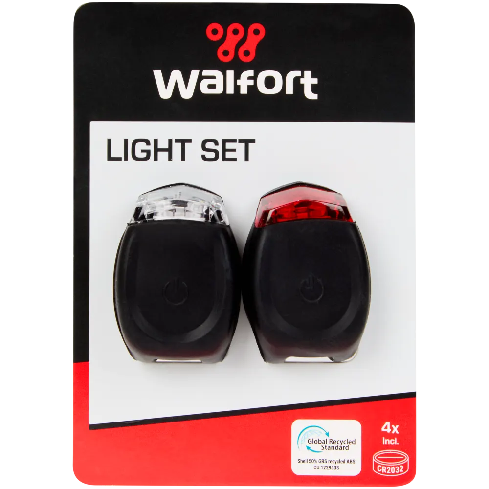 Walfort Fietslamp Set Silicone Led 3
