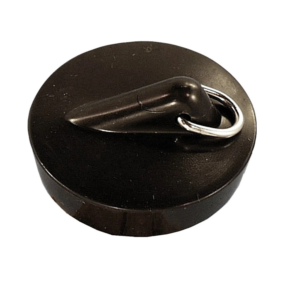 Wastafelstop, Zwarte Rubber 40,5 mm