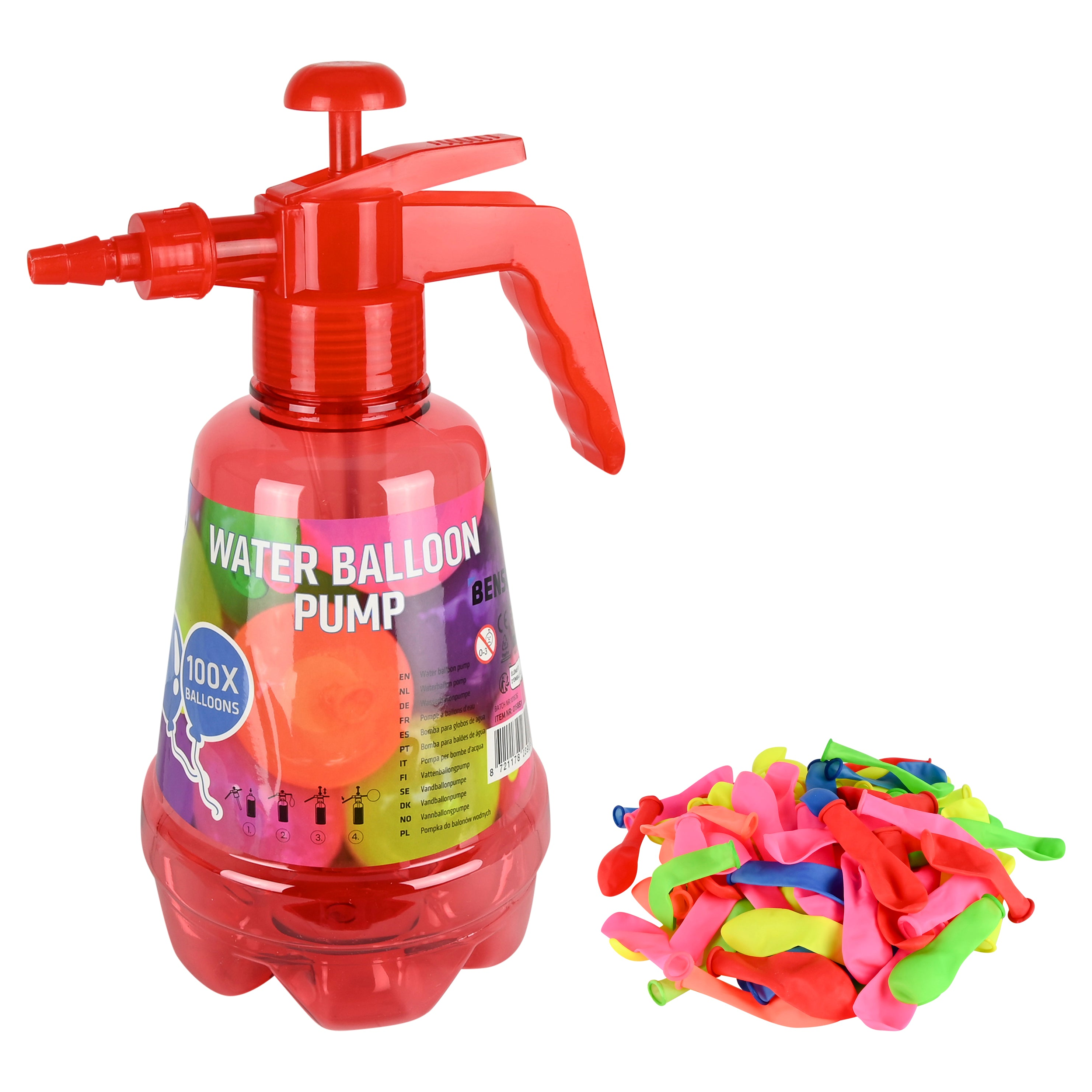 Waterballonen + Pomp