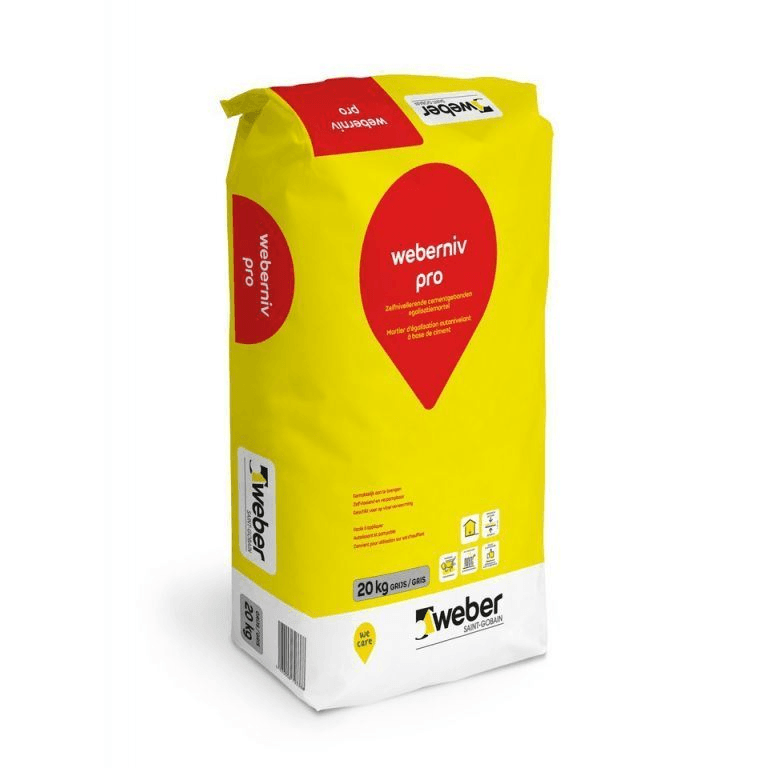 Weber Niv Pro 20 kg Egalisatie