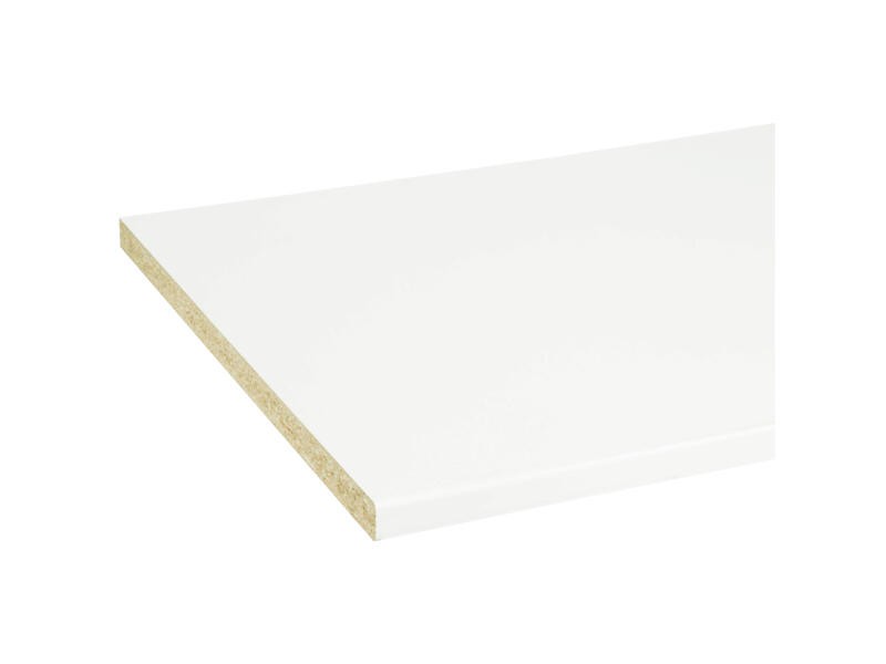 Werkblad 182x60x2.8cm Wit