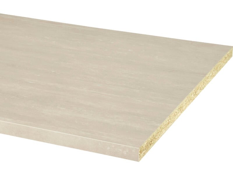 Werkblad Beige 302x63.5x2.8cm