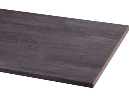 Werkblad Staal Grijs 60x182cm 2