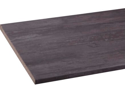 Werkblad Staal Grijs 60x182cm 4