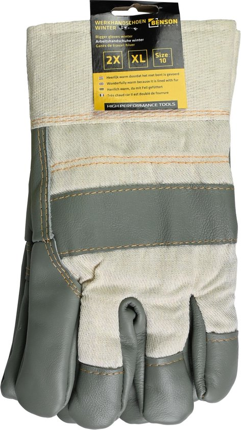 Werkhandschoenen Winter met Bont 3