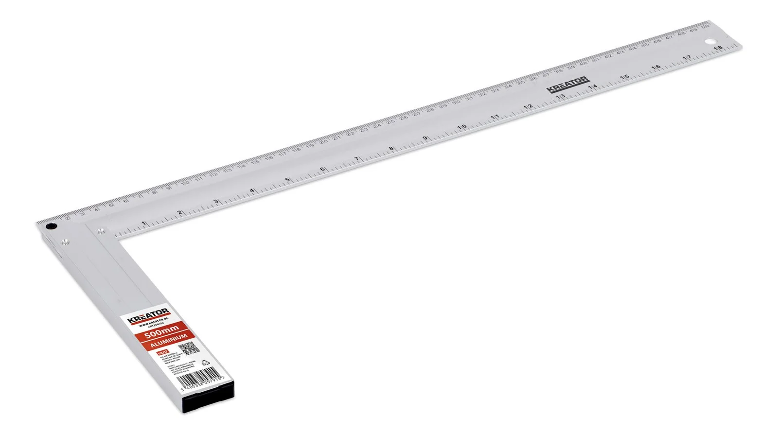 Kreator Krt704150 Winkelhaak 500 mm Aluminium
